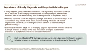 Importance of timely diagnosis and the potential challenges