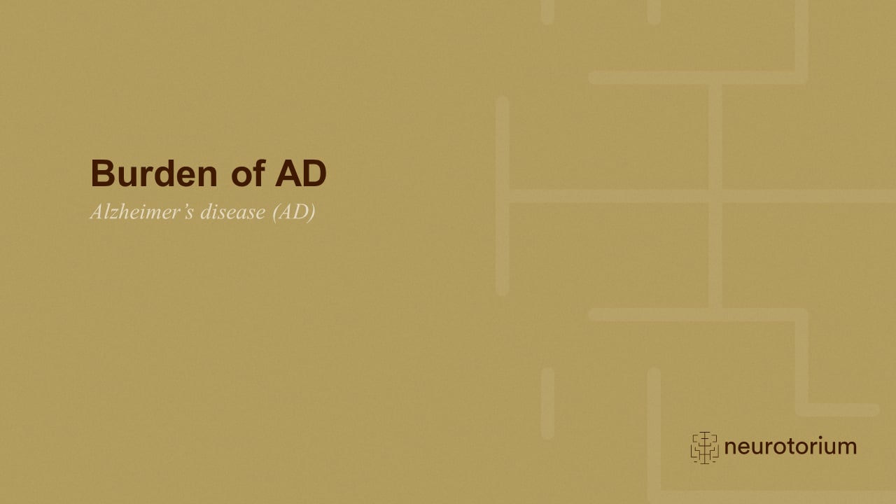 Burden of AD
