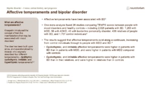 Affective temperaments and bipolar disorder