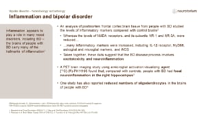 Inflammation and bipolar disorder