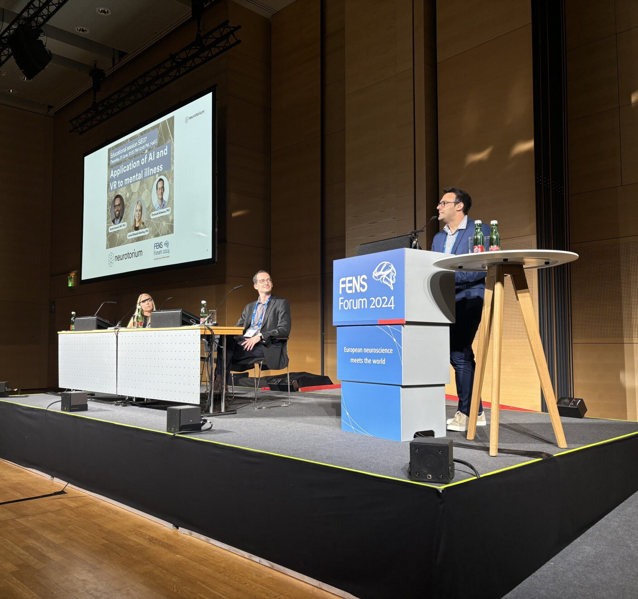 Neurotorium organised an educational session on the potential of artificial intelligence (AI) and virtual reality (VR) to treat, diagnose, and reveal mechanisms of mental illnesses
