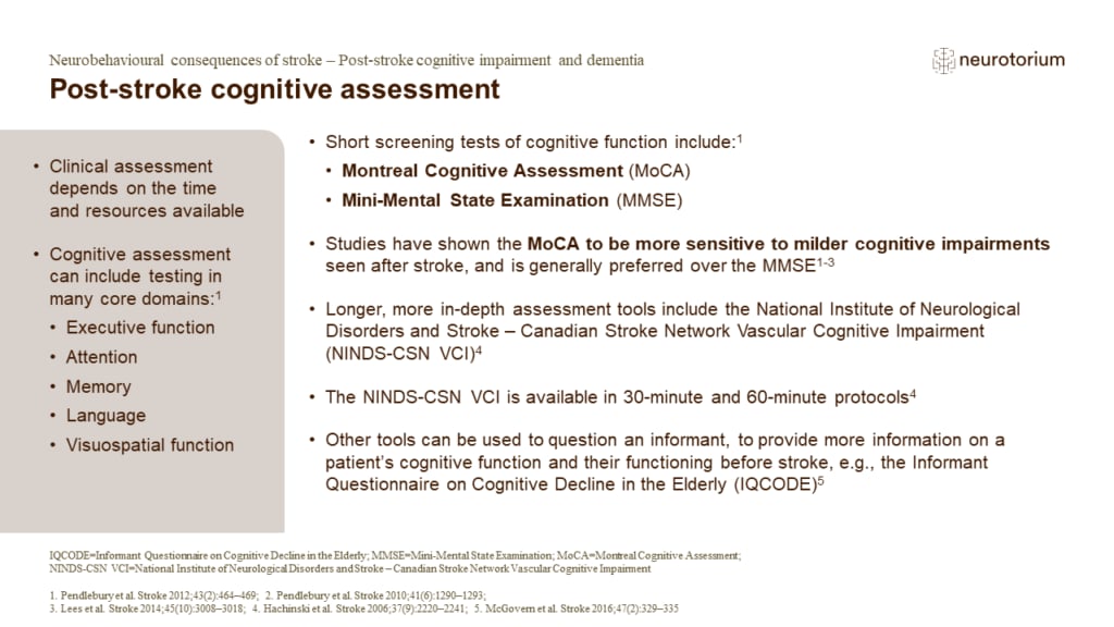 In order to compare the Mini-Mental State Examination (MMSE) and the Montreal Cognitive Assessment (MoCA), one study administered both tests to 413 patients and compared the results.