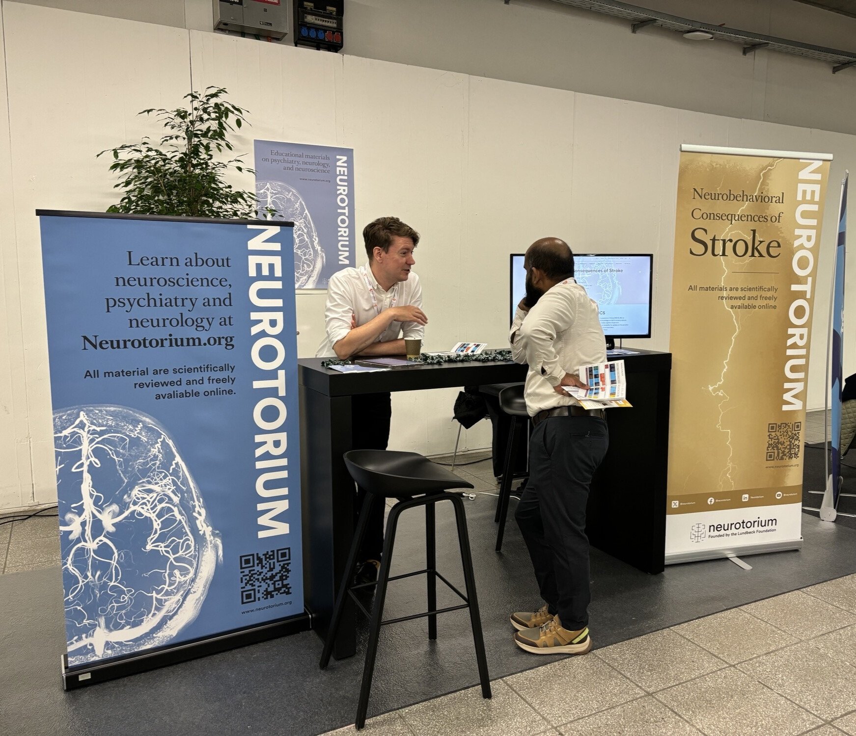Neurotorium presented state-of-the-art educational materials on stroke at the ESOC 2024