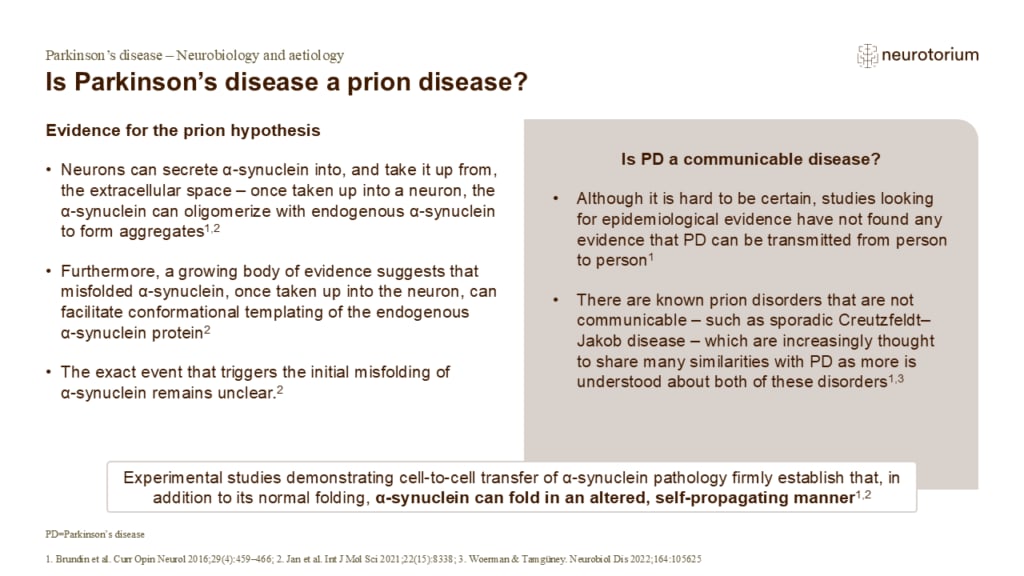 Is Parkinson’s disease a prion disease?