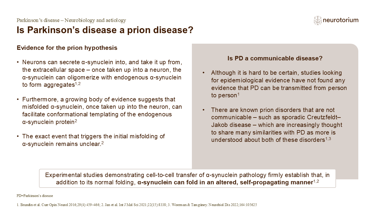 Is Parkinson’s disease a prion disease?