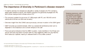 The importance of diversity in Parkinson’s disease research