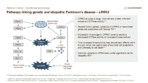 Pathways linking genetic and idiopathic Parkinson’s disease – LRRK2
