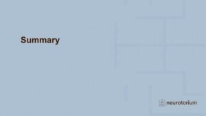 Summary Parkinson’s disease – Neurobiology and aetiology