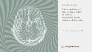 A short summary of what we know todaya on classical psychedelics for the treatment of depression