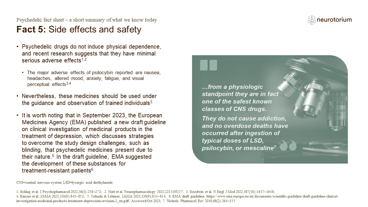 Fact 5: Side effects and safety