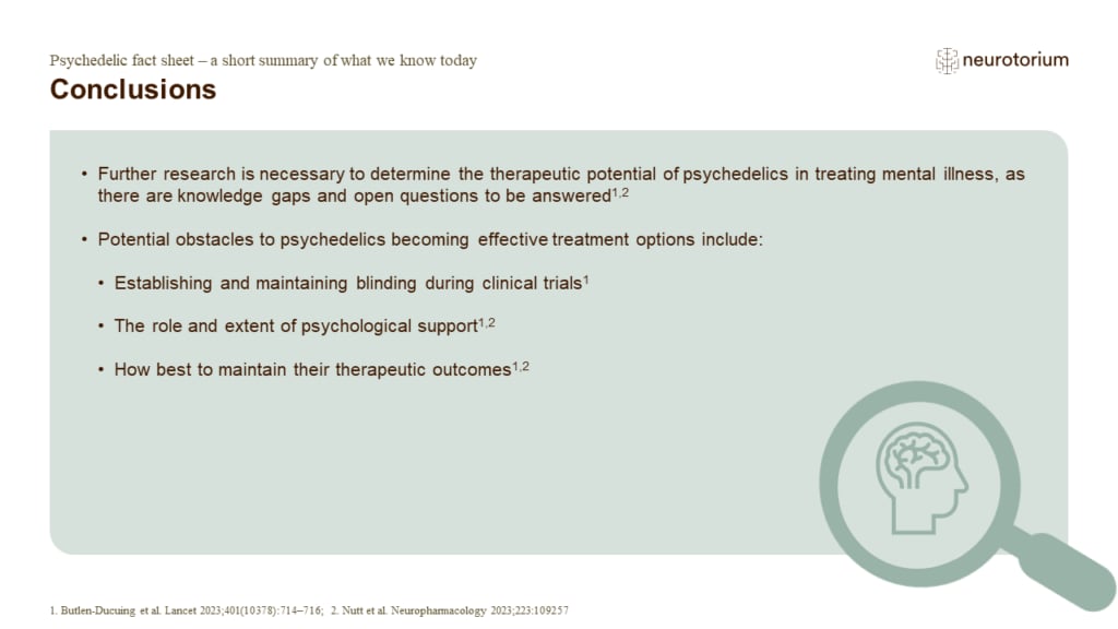 Conclusion on psychedelic fact sheet