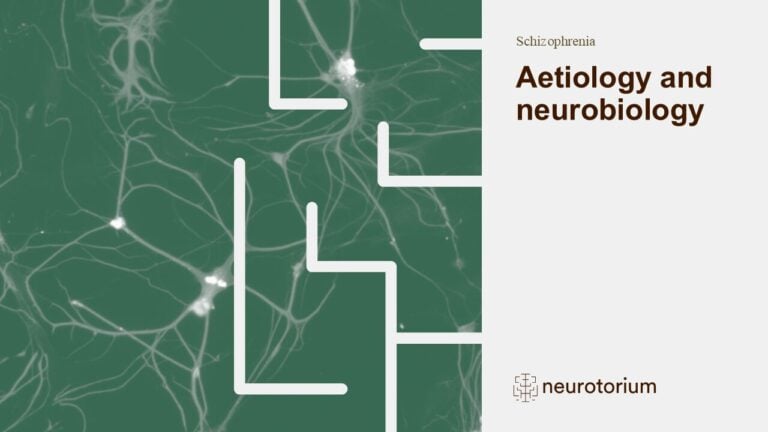 Front page for Schizophrenia Aetiology and neurobiology slide deck