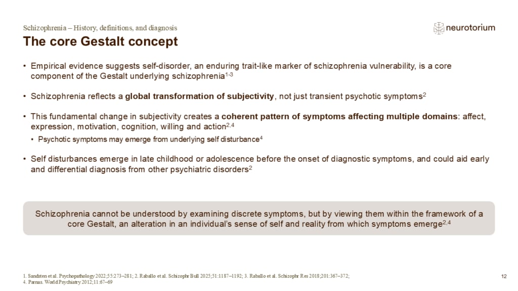 Slide explaining the Gestalt concept