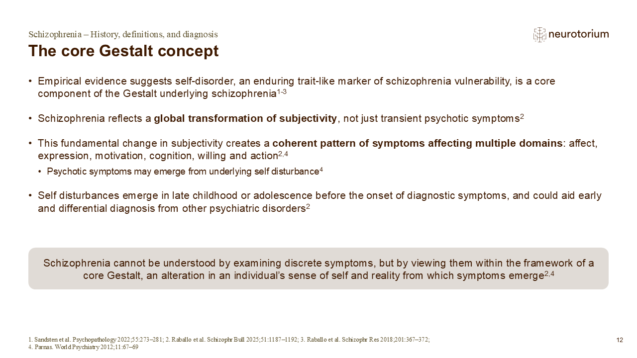 Slide explaining the Gestalt concept