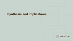 Synthesis and implications