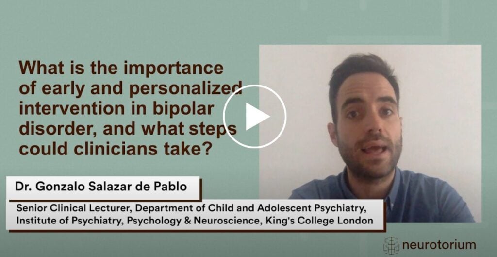 The Importance of Early and Personalized Intervention in Bipolar Disorder