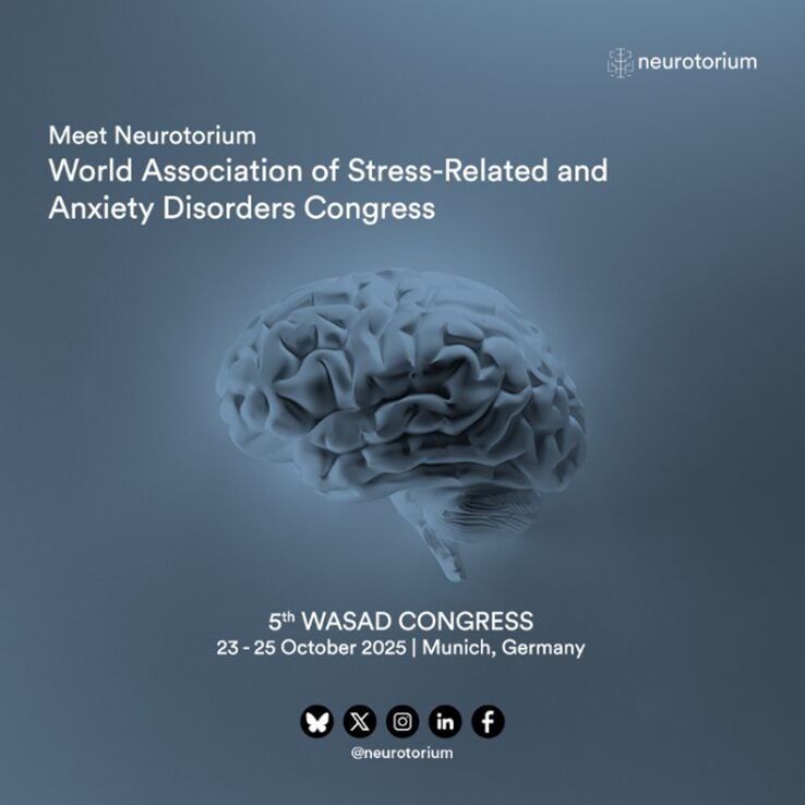 Neurotorium will be at the 5th World Association of Stress-Related and Anxiety Disorders Congress