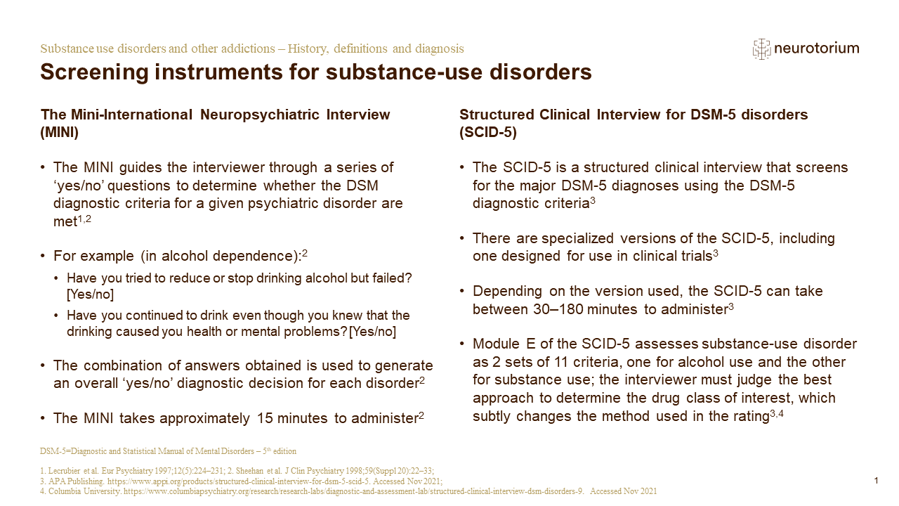 Addiction 1 History Definitions And Diagnosis NT Slide28a