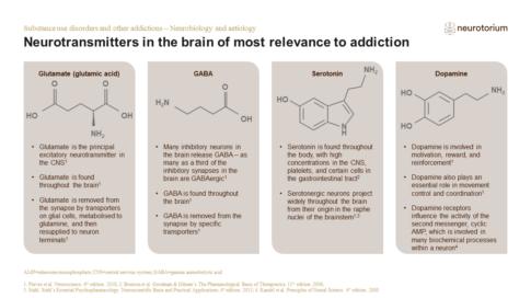 Substance use disorders and other addictions – Neurobiology and aetiology – slide6