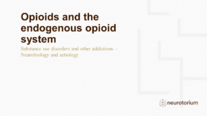 Substance use disorders and other addictions - Neurobiology and aetiology - Slide18