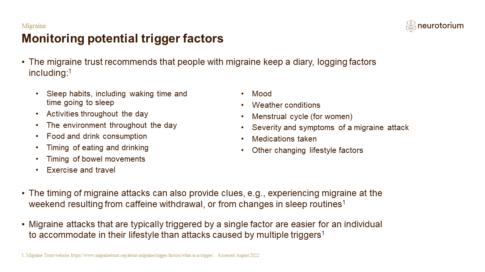 Migraine 4 Course Natural History And Prognosis 20 Feb 22NT Slide13
