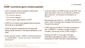 CGRP (calcitonin gene-related peptide)