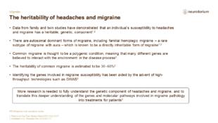 Migraine 3 Neurobiology And Aetiology Slide 34
