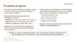 Migraine 3 Neurobiology And Aetiology Slide 35