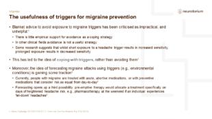 Migraine 4 Course Natural History And Prognosis 20 Feb 22NT Slide15