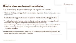 Migraine 4 Course Natural History And Prognosis 20 Feb 22NT Slide16