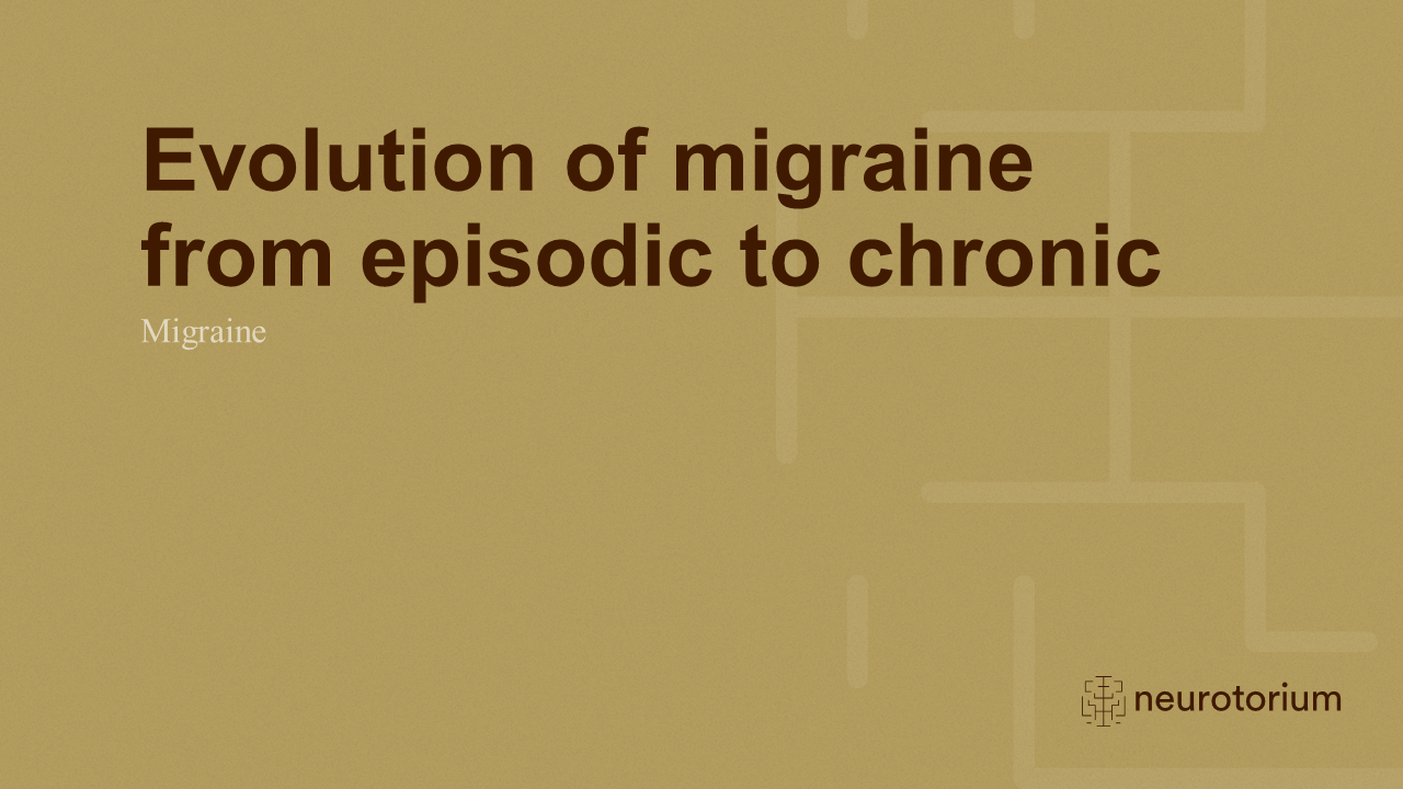 Migraine 4 Course Natural History And Prognosis 20 Feb 22NT Slide17