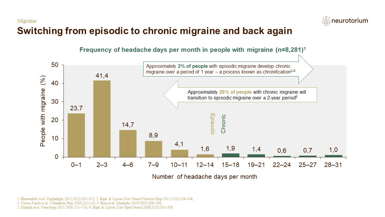 Migraine 4 Course Natural History And Prognosis 20 Feb 22NT Slide19