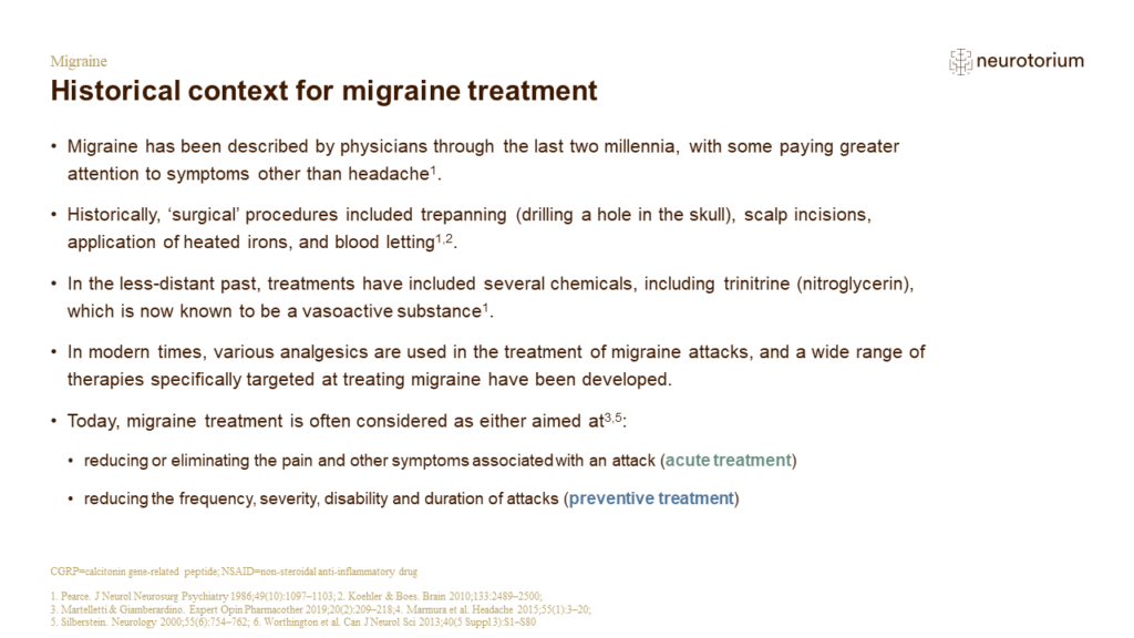 Migraine Treatment Principles Slide2