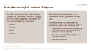 Migraine Treatment Principles Slide9
