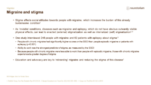 Migraine – Epidemiology And Burden Slide19