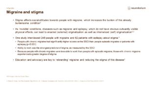Migraine – Epidemiology And Burden Slide19