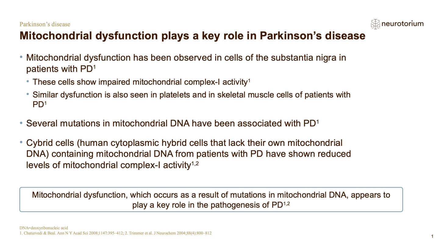 Parkinsons Disease - Neurobiology and Aetiology - Neurotorium