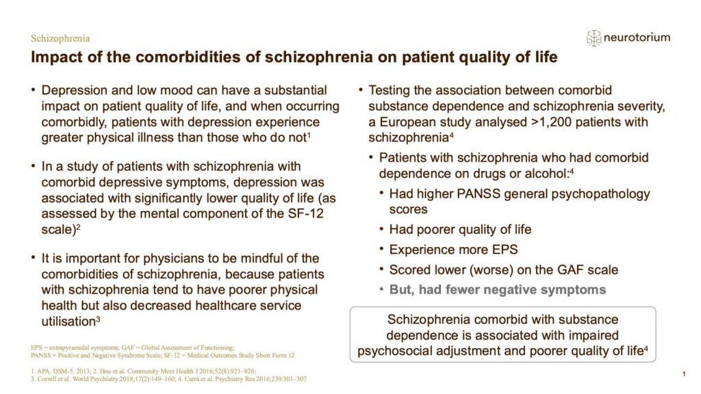 Schizophrenia - Comorbidity - Neurotorium