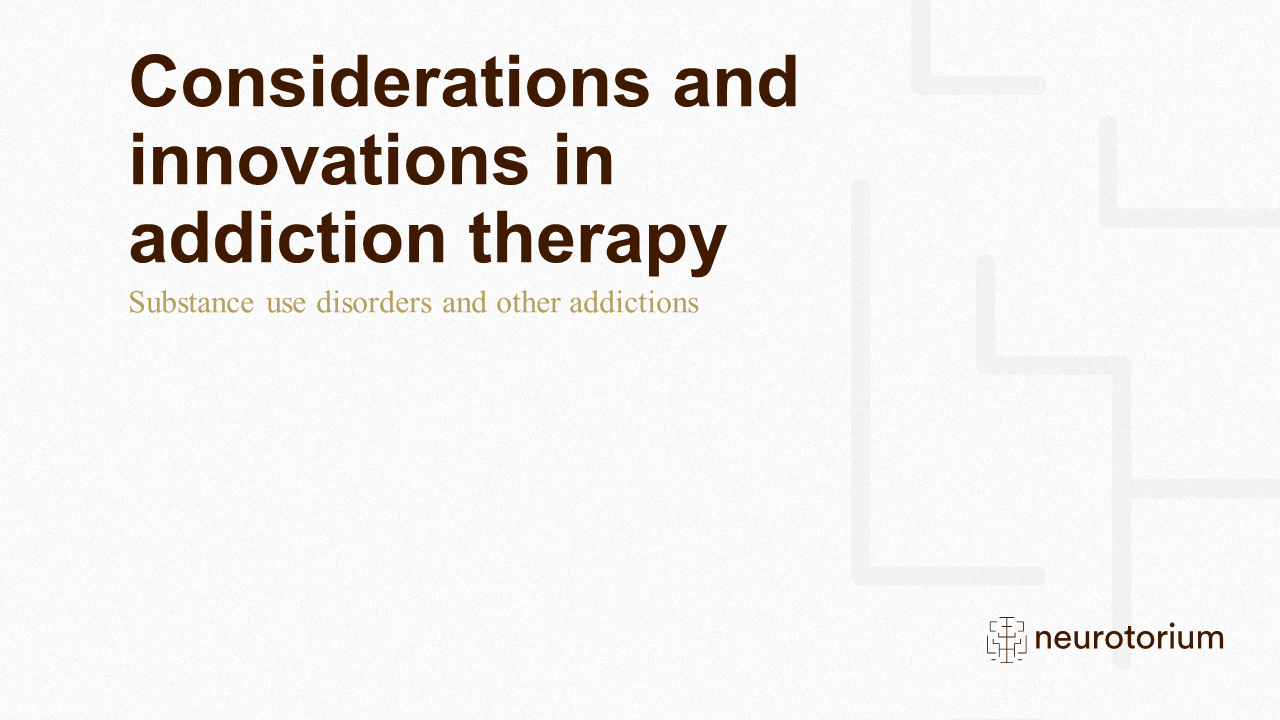 Addiction – Treatment and intervention principles slide25