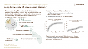 Long-term study of cocaine use disorder