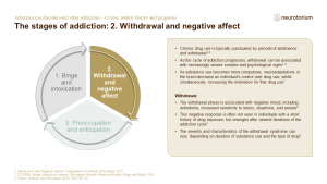 The stages of addiction: 2. Withdrawal and negative affect