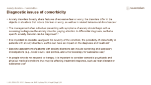 Diagnostic issues of comorbidity