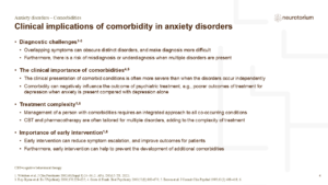Clinical implications of comorbidity in anxiety disorders