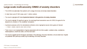 Large-scale multi-ancestry GWAS of anxiety disorders