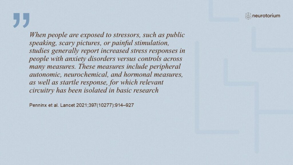 Early adversity and anxiety disorders