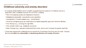 Childhood adversity and anxiety disorders