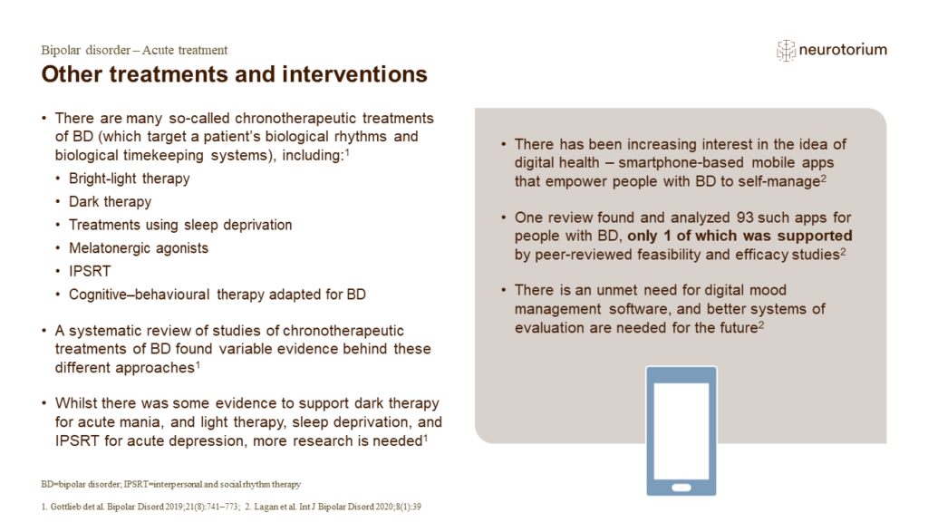 Other treatments and interventions