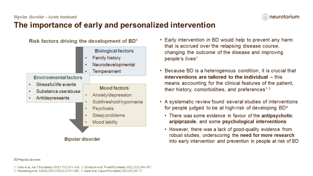 The importance of early and personalized intervention