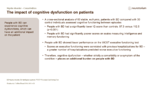 The impact of cognitive dysfunction on patients