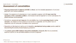 Assessment of comorbidities